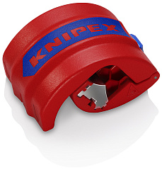 труборез KNIPEX для пластиковых труб и уплотнительных втулок, 20-50 мм / толщина max 2.4 мм, BK