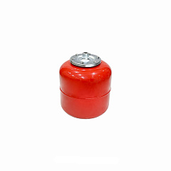 Расширительный бак Valfex вертикальный 12л (КРАСНЫЙ), для системы отопления