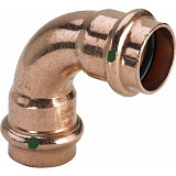 Отвод 90 медный Viega Profipress с SC-Contur d=12 (арт. 291 648)