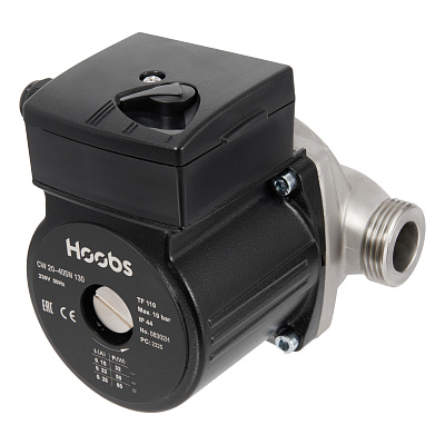 Циркуляционный насос HOOBS CW 20-40SN 130мм 65Вт 1x230В 50Гц (корпус нерж.сталь) (с гайками) Циркуляционный насос HOOBS CW 20-40SN 130мм 65Вт 1x230В 50Гц (корпус нерж.сталь) (с гайками)