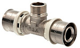 Тройник пресс с переходом на нар. р. VALTEC 32х3/4х32, VTm.233.N.320532