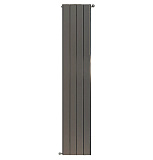 Алюминиевый секционный радиатор отопления Stout Sebino 2000 / 6 секций (серый)