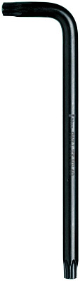 Г-образный ключ WERA 967 L TORX HF BlackLaser с фиксацией, TX 30 x 122 мм