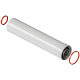 Удлинитель дымохода Rommer коаксиальный раструбный 60/100 L 250