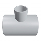 Тройник Thermaflex редукционный для раструбной сварки PB-T25/20/20