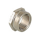 Футорка VALTEC 2 х 1 внутренняя-наружная резьба, никелированная латунь