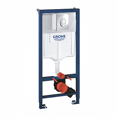 Система инсталляции для унитаза Grohe Rapid SL 38721001 3 в 1, Набор (панель+рама+уголки) 0 Хром Система инсталляции для унитаза Grohe Rapid SL 38721001 3 в 1, Набор (панель+рама+уголки) 0 Хром