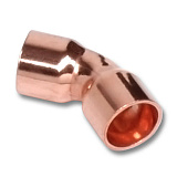 Отвод Sanha 5041, 45 гр. ВП-ВП, медь, 28
