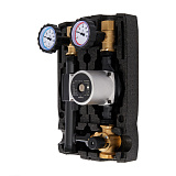Насосная группа HOOBS , DN25 (1 вр х 1 1/2 нр), с 3-х ход. клапаном, с насосом GRUNDFOS UPSO25-65