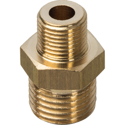 Ниппель переходной Stout 1 X3/4 наружная резьба, латунь