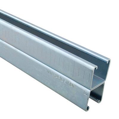 Профиль монтажный Walraven BIS RapidStrut двойной (pg) 41 x 42(21х2) x 2,5, L=6000 мм (хлыст) Профиль монтажный Walraven BIS RapidStrut двойной (pg) 41 x 42(21х2) x 2,5, L=6000 мм (хлыст)