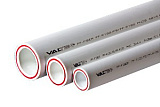 Полипропиленовая труба VALTEC армированная стекловолокном PP-FIBER PN 20, VTp.700.FB20.20.02, 20 x 2,8 мм, 2 м