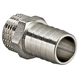 Штуцер для шланга VALTEC 1/2 х 10 мм VTr,650,N,0410 наружная резьба, никелированная латунь