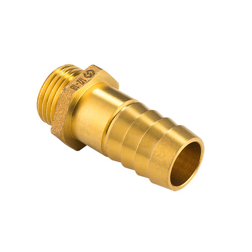 Штуцер MVI для шланга, резьба НР 3/4x20 mm, DN20, латунь