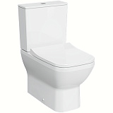 Унитаз напольный Vitra 9833B003-7205 Integra Square Open-Back с тонким сиденьем микролифт