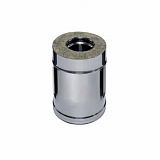 Сэндвич FERRUM 0,25м (430/0,5мм + нерж.) Ф100х200