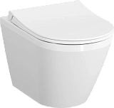 Унитаз подвесной Vitra 7041B003-0075 Integra Round 54 см, безободковый