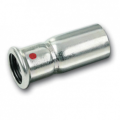 Ниппель Sanha 24243, редукционный ВПр-НПр, углеродистая сталь, 35ax22