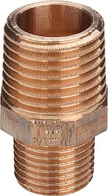 Ниппель Viega редукционный R-резьба бронза модель 3245 1 1/2x1 1/4 арт 269159 Ниппель Viega редукционный R-резьба бронза модель 3245 1 1/2x1 1/4 арт 269159