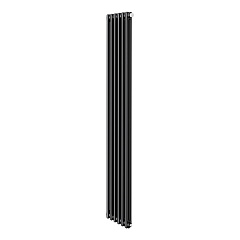 Стальной трубчатый радиатор отопления Royal Thermo Insignia VC2180 - 06 секции (черный)