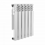 Алюминиевый секционный радиатор отопления SMART Install Easy One 500 / 12 секций