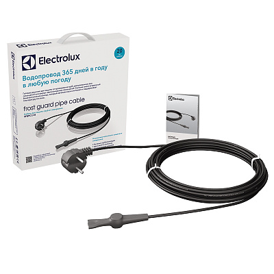 Нагревательный кабель Electrolux Frost Guard Pipe Cable 72 Вт 4 м Нагревательный кабель Electrolux Frost Guard Pipe Cable 72 Вт 4 м