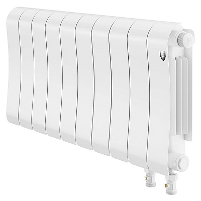 Биметаллический секционный радиатор отопления Royal Thermo Infinity 300 V Белый / 10 секций Биметаллический секционный радиатор отопления Royal Thermo Infinity 300 V Белый / 10 секций