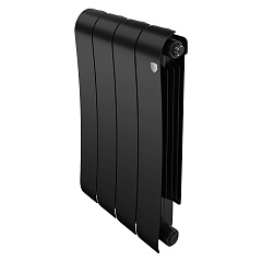 Биметаллический секционный радиатор отопления Royal Thermo Infinity 500 Чёрный / 1 секция