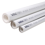 Полипропиленовая труба VALTEC армированная алюминием PP-ALUX PN 25, VTp.700.AL25.75, 75x12,5 мм