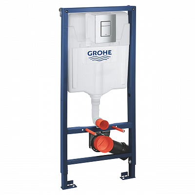 Система инсталляции для унитаза Grohe Rapid SL 38772001 3 в 1, Набор (панель+рама+уголки) П хром Система инсталляции для унитаза Grohe Rapid SL 38772001 3 в 1, Набор (панель+рама+уголки) П хром