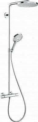 Душевая колонна Hansgrohe Raindance Select Showerpipe S 240 1jet PowderRain 27633000 Душевая колонна Hansgrohe Raindance Select Showerpipe S 240 1jet PowderRain 27633000