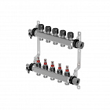 Коллектор Uponor Vario S с расходомерами FM 6 контуров
