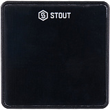 Датчик комнатной температуры Stout C-8r беспроводной, черный (STE-0101-008011)