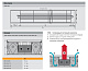 Внутрипольный конвектор с естественной конвекцией Mohlenhoff WSK 260-90-2000