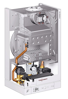 Настенный газовый одноконтурный котел отопления Viessmann Vitopend 100-W A1HB 29,9 кВ