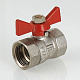 Кран шаровой VALTEC Compact 3/4 ВВ, бабочка