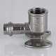 Водорозетка VALTEC из нержавеющей стали, 15 x 1/2