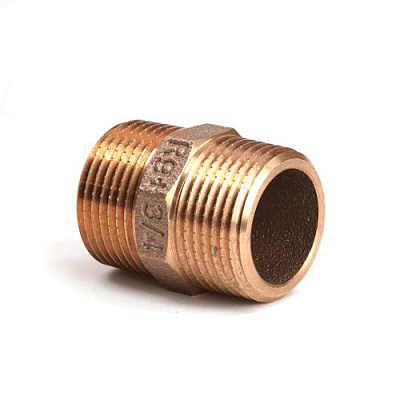 Ниппель РЕХАУ бронзовый AURLINE, R3/4, RX+ (18731051001)