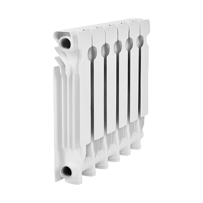 Алюминиевый секционный радиатор отопления SMART Install Easy One 350 / 8 секций