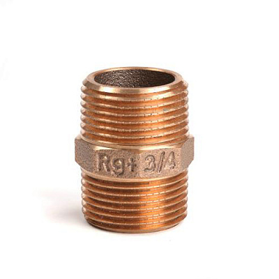 Ниппель РЕХАУ бронзовый AURLINE, R3/4, RX+ (18731051001)
