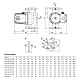 Насос циркуляционный UNIPUMP UPF3 65-50 280 (отопление)