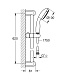 Душевой гарнитур Grohe New Tempesta 100 27644001