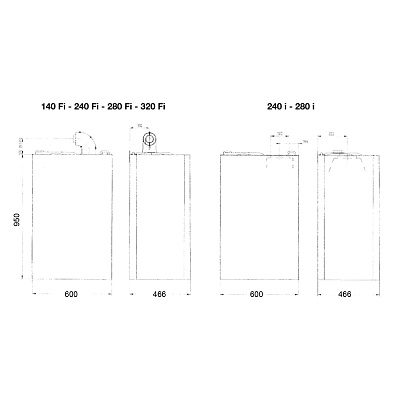 Настенный газовый двухконтурный котел отопления Baxi NUVOLA-3 Comfort 240 Fi (CSB45724358-)