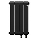 Биметаллический секционный радиатор отопления Royal Thermo Infinity 500 V Чёрный / 4 секции