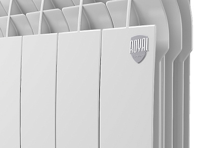 Алюминиевый секционный радиатор отопления Royal Thermo Biliner Alum 500 / 4 секции