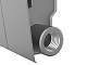 Биметаллический секционный радиатор отопления Royal Thermo Biliner 350 / Silver Satin / 8 секций