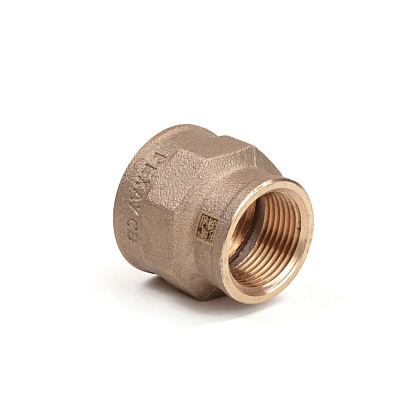 Муфта РЕХАУ редукционная бронзовая AURLINE, Rp1 x Rp3/4, RX+ (18722651001)