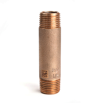 Удлинитель РЕХАУ бронзовый AURLINE, НР-НР, R1/2 x 80 мм, RX+ (18752041080)