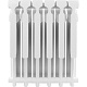 Биметаллический секционный радиатор отопления Rommer Plus 500 / 12 секций