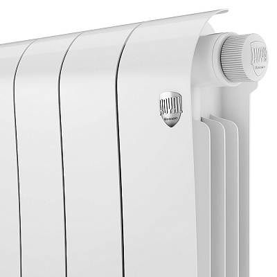 Биметаллический секционный радиатор отопления Royal Thermo Infinity 300 V Белый / 6 секций